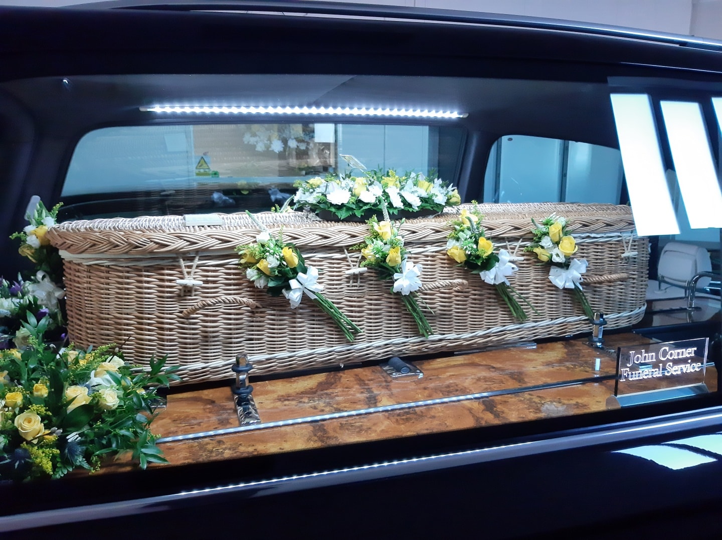 I'm not really one for sharing posts of coffins but this is