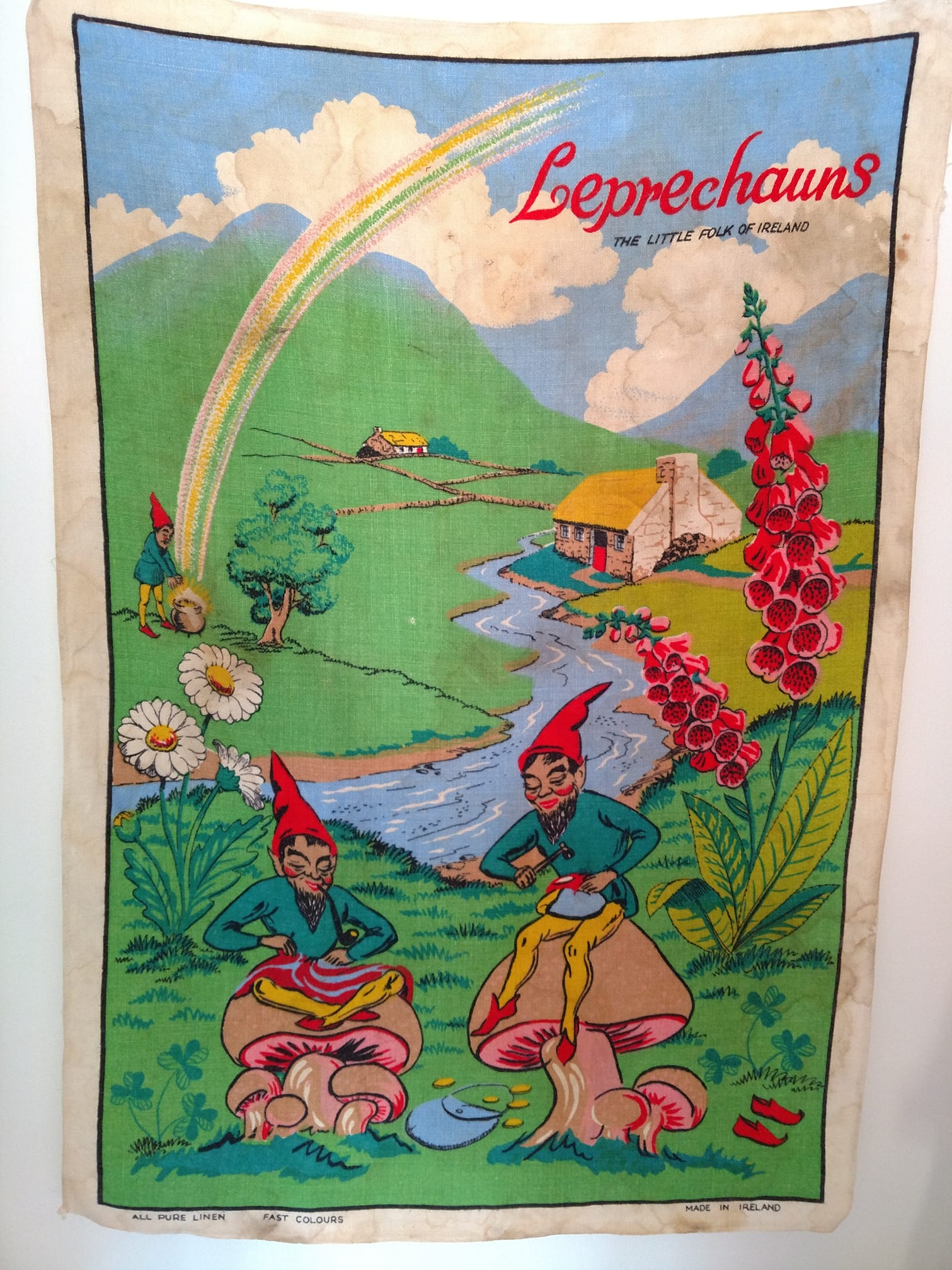Received these wonderful vintage linen tea towels today from an  display picture 1