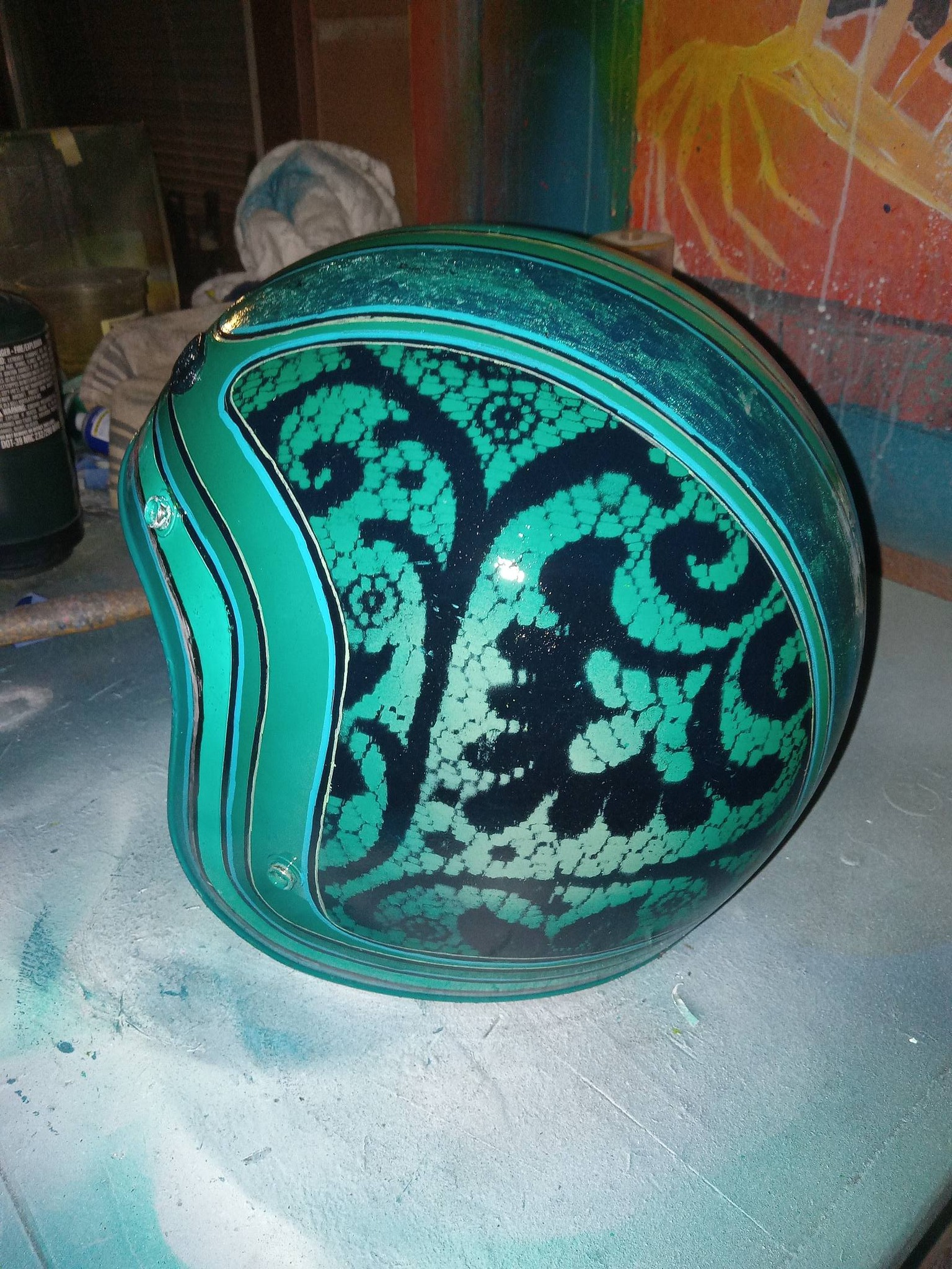 acrylic paint motorcycle helmet The Essence of Speed with Inktuitive's Moto Canvas Art Its the perfect inspiration for anyone with a passion for racing and the drive to win. Artist's painted helmet collection