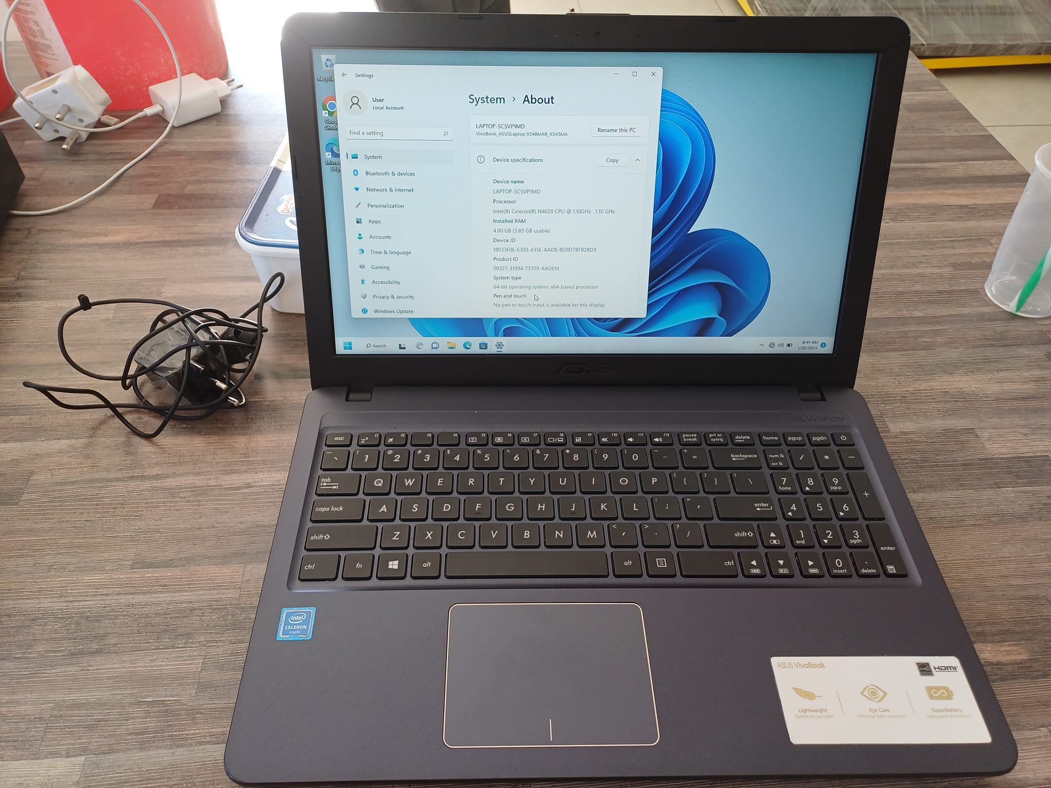 Asus laptop R3000 Acer laptop 2nd... - Bella Vista Bargains