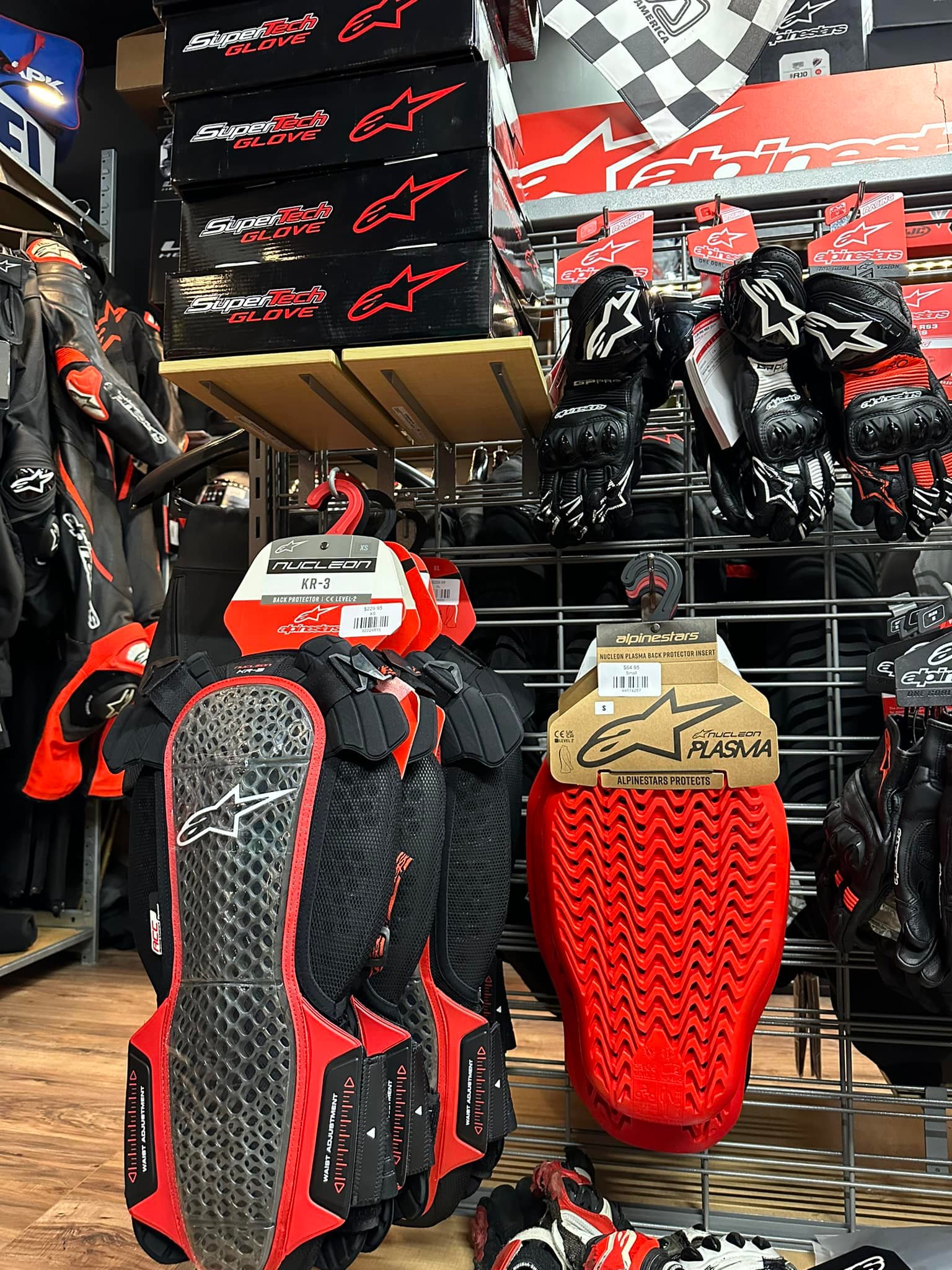 RESTOCK!!! Alpinestars Nucleon KR-3 Back Protector The Nucleon 