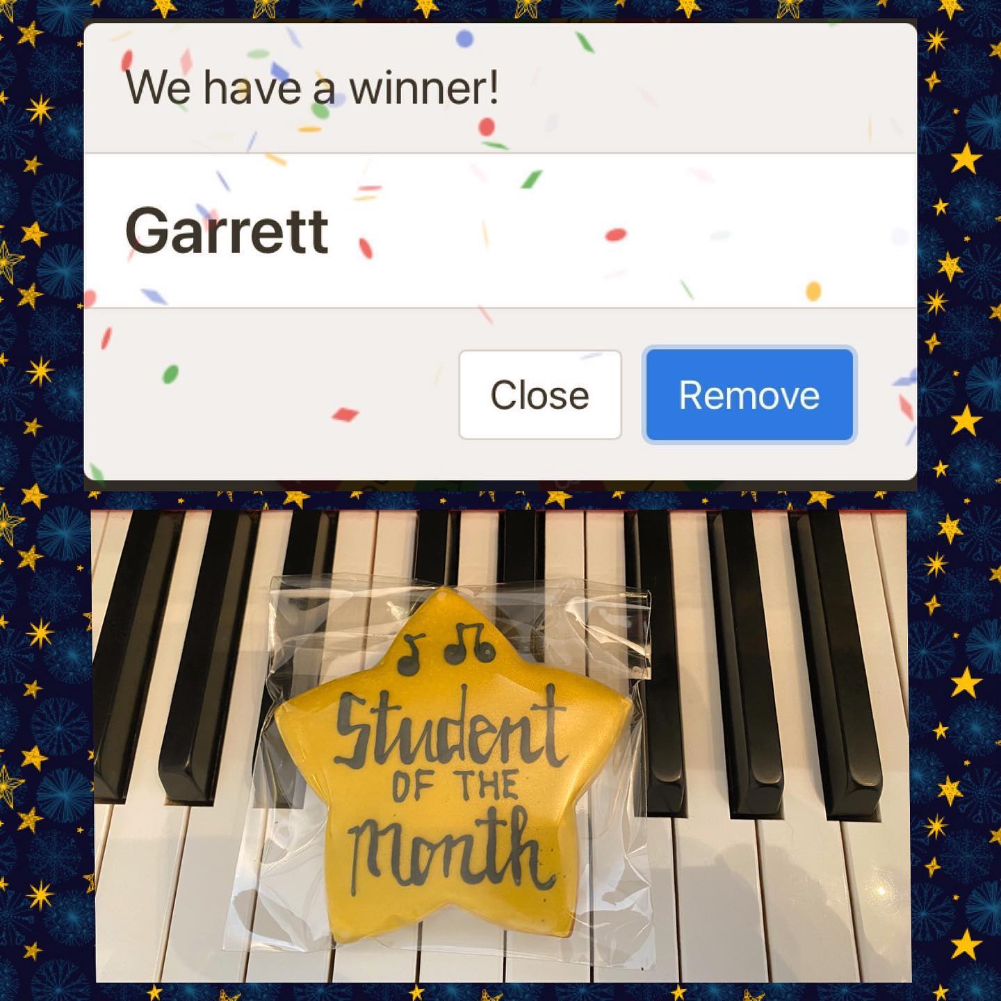 Congratulations to Garrett who is... - Broadway Music Studio | Facebook