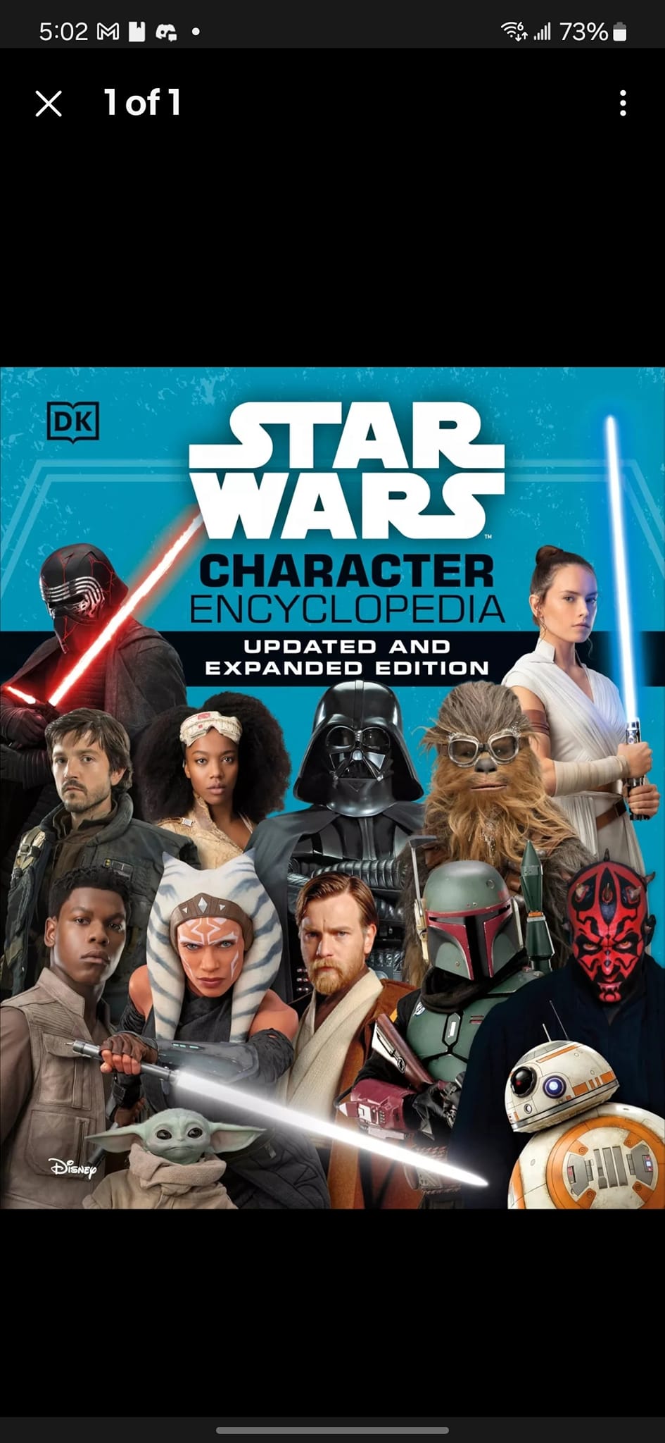 Star Wars Character Encyclopedia, Updated and Expanded Edition by Beecroft, Simon; Hidalgo, Pablo; Richau, Amy | Hardcover | 2021 | DK Publishing (Dorling Kindersley) | 9780744050318