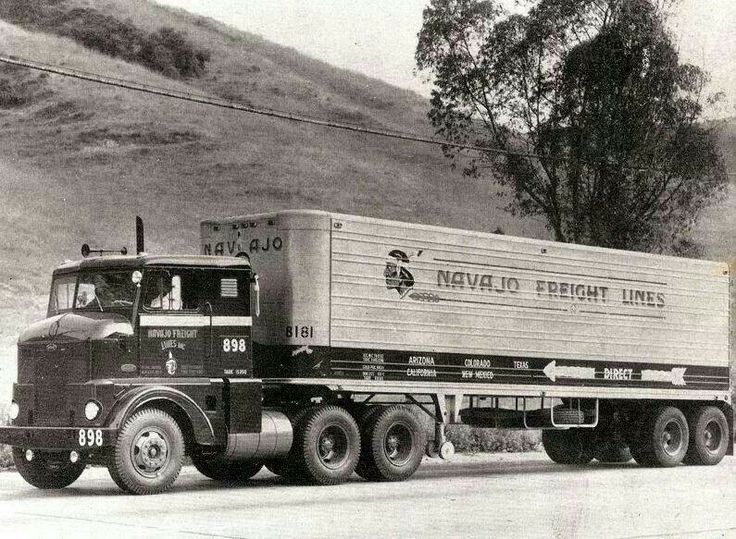 Peterbilt, Navaho Freight Lines, Steve Port Collection