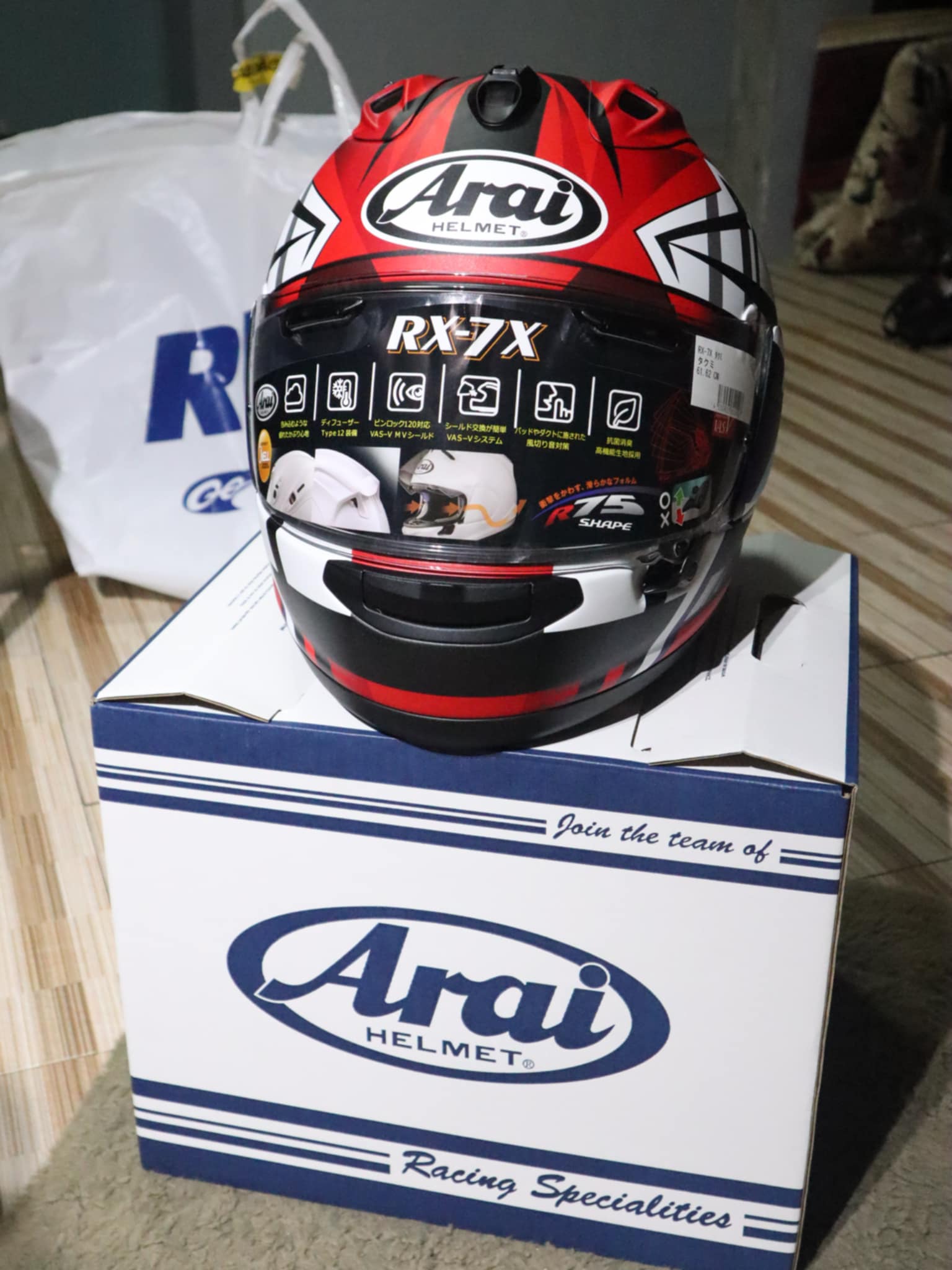 Arai rx7x helmet for sale in cavite