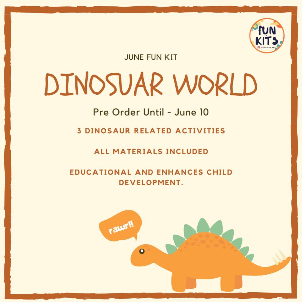 Fun Kits - Our June Fun Kit is Out Now!!! 🦖⁣ ⁣ Available...
