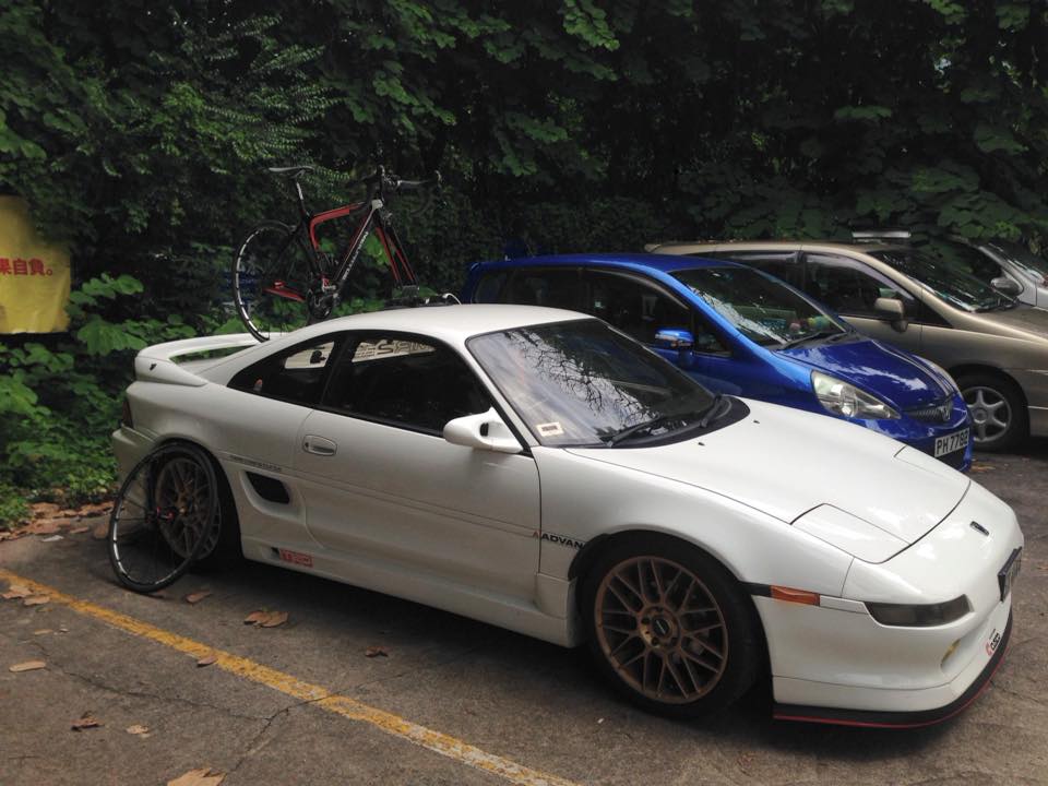 Toyota MR2 經典車安裝示範🙏🏼 - Tree Frog Bike Racks Hong Kong