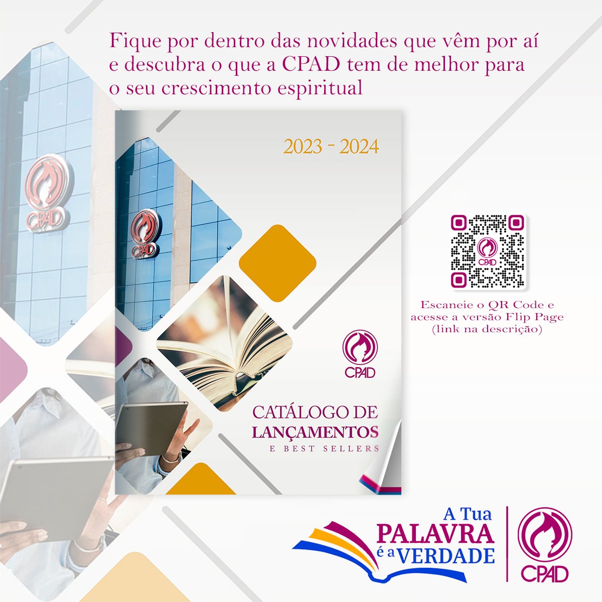 Editora CPAD - 🙌 Fique por dentro dos Lançamentos CPAD...