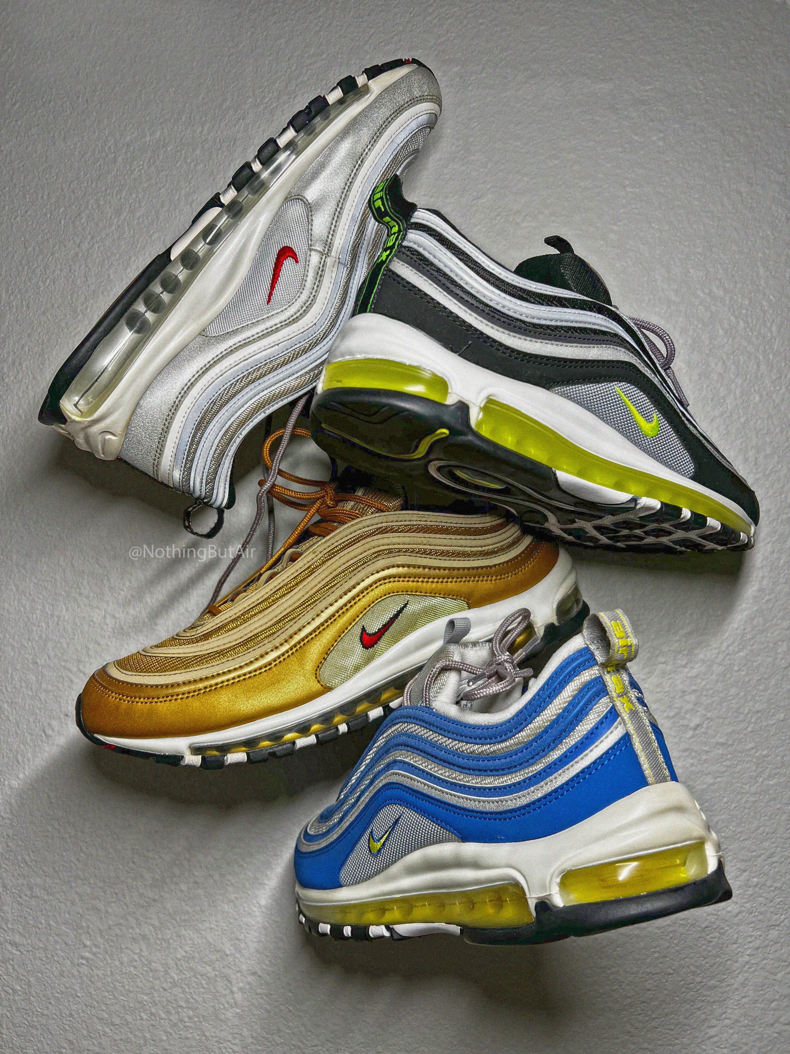 Who's feeling the Nike Air Max 97 'Neon Seoul'? 🇰🇷 📷 IG shin.gwang