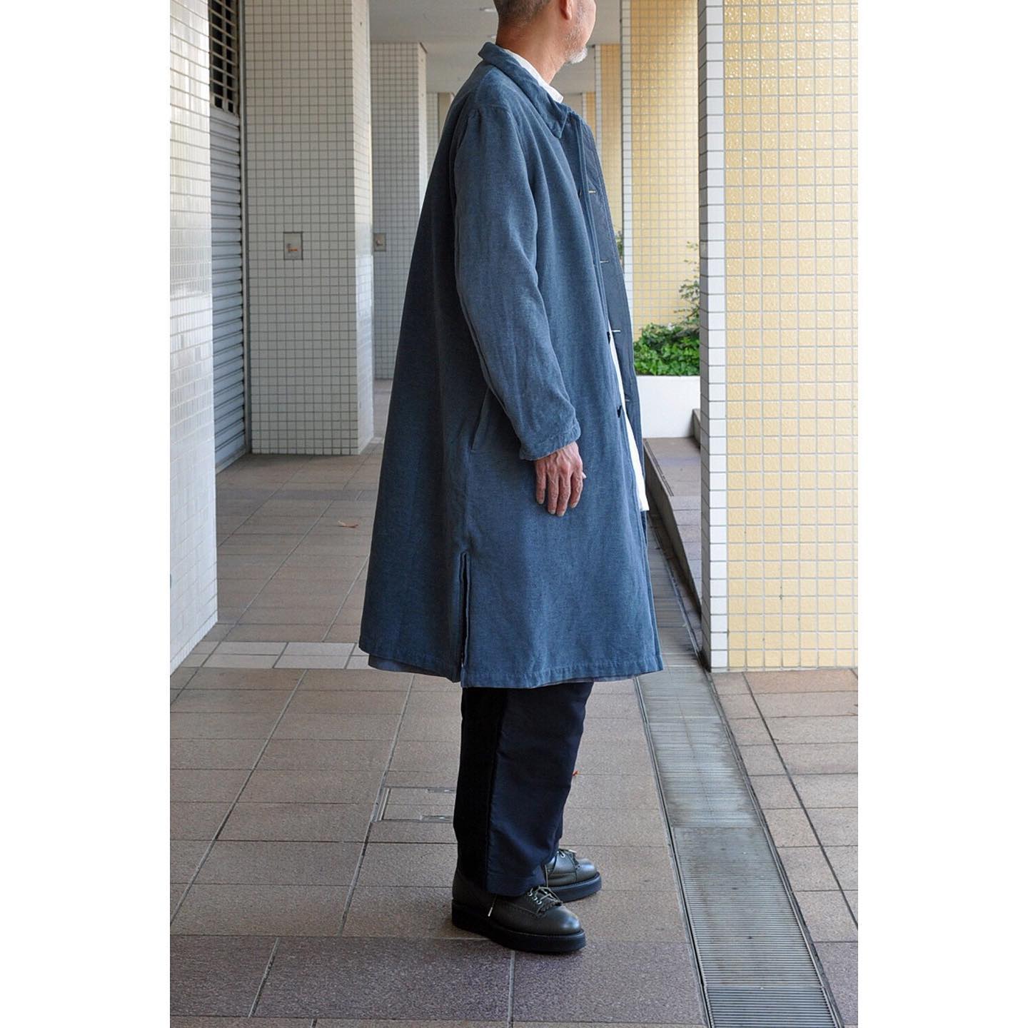 サイズ4！ OUTIL MANTEAU LAON リバーシブルコート フレンチ 【公式通販】
