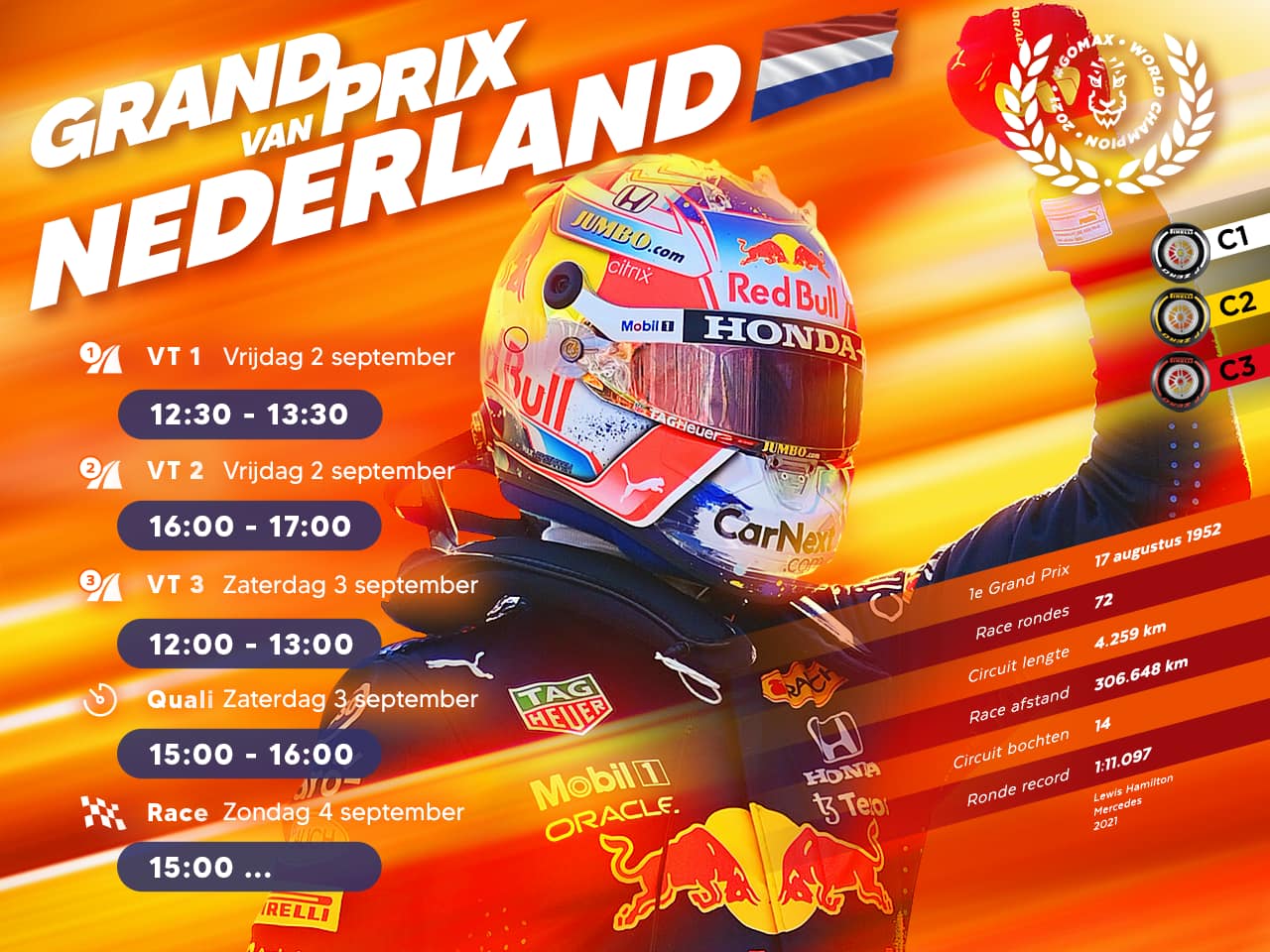 Gomax - HIER alle info over de DUTCH GP! 🇳🇱👊🏼 Bas en Ingrid zijn bij ...
