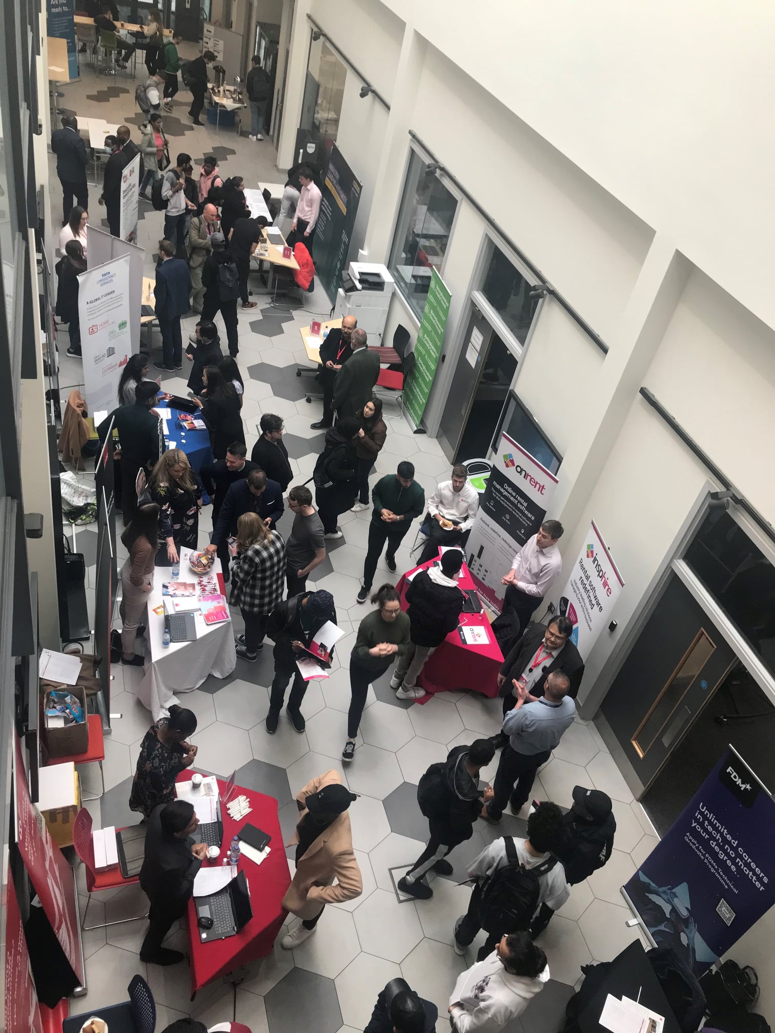 Great to see so many employers and students at the Computer Science ...
