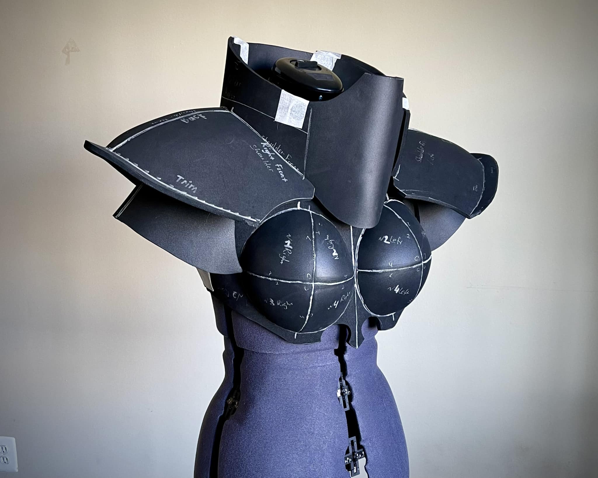 I checked and fixed my Sororitas armor... - LaSombra Cosplay