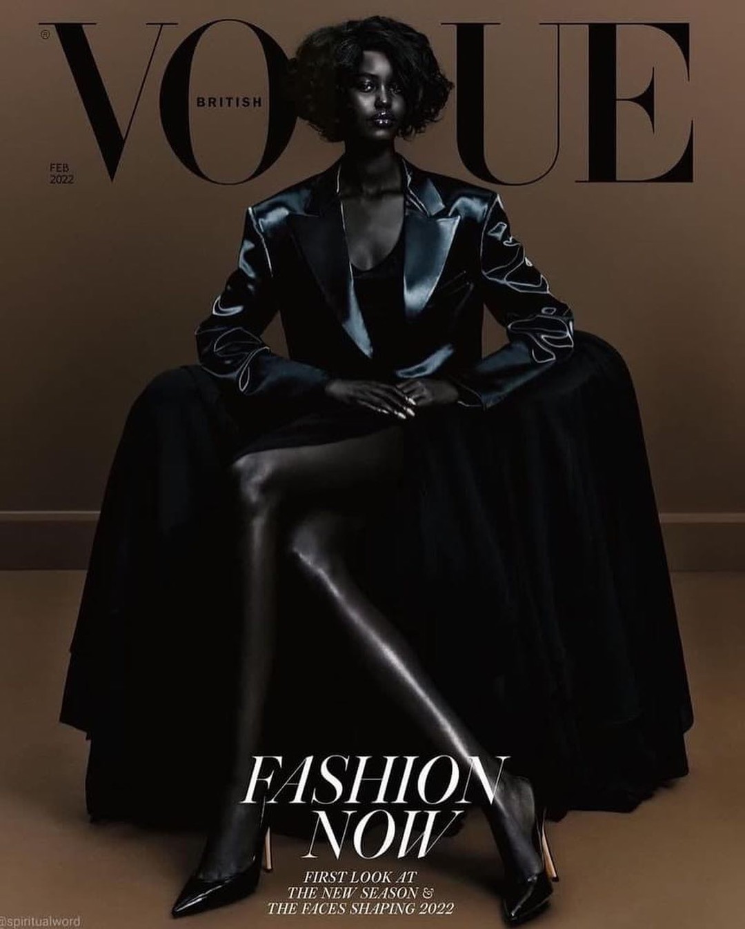 British Vogue has revealed its February 2022 cover, featuring nine