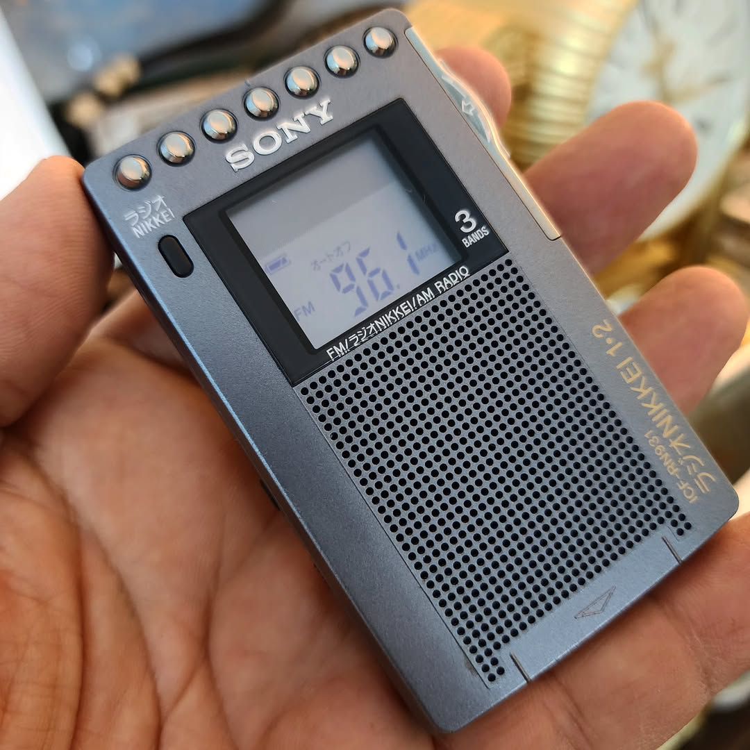 SONY ICF-RN931 Am Fm pocket Mini Radio Japan