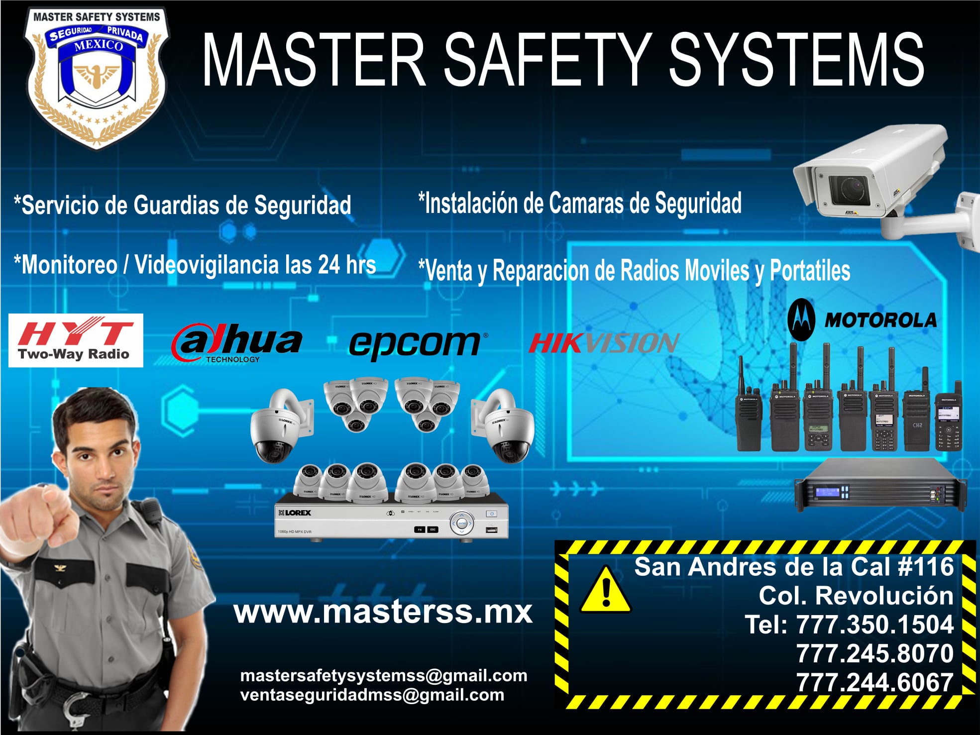 MASTER SAFETY SYSTEMS LA MEJOR... - Master Safety Systems