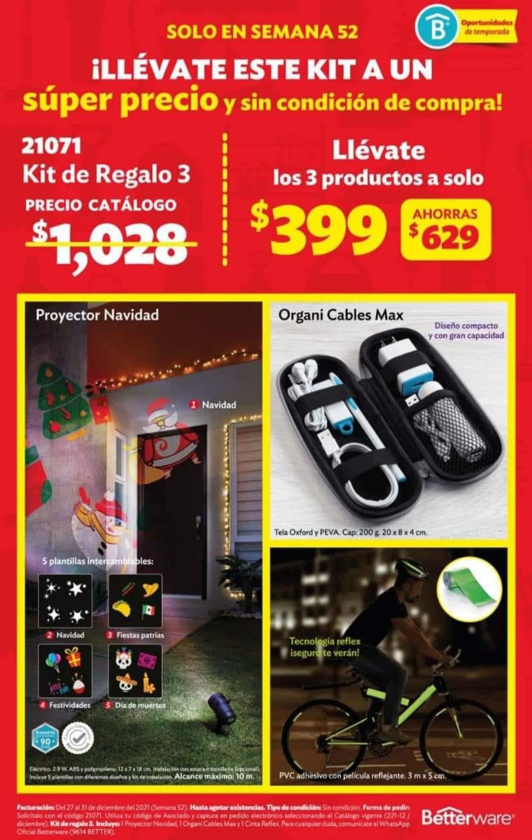 🤩 ¡ Solo en semana 52! 📣Kits a... - Betterware DS Yajaira CR