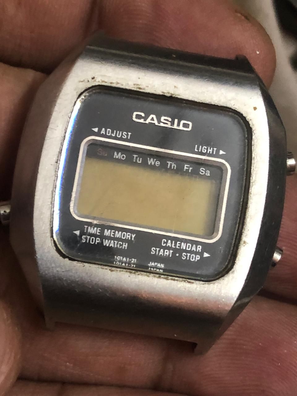 Restored 1976 Casio Casiotron S-15 watch