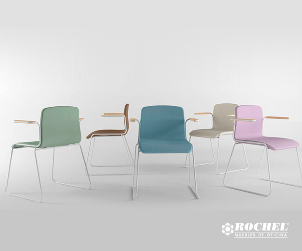 El estilo retro de colores... - Rochel Muebles de Oficina