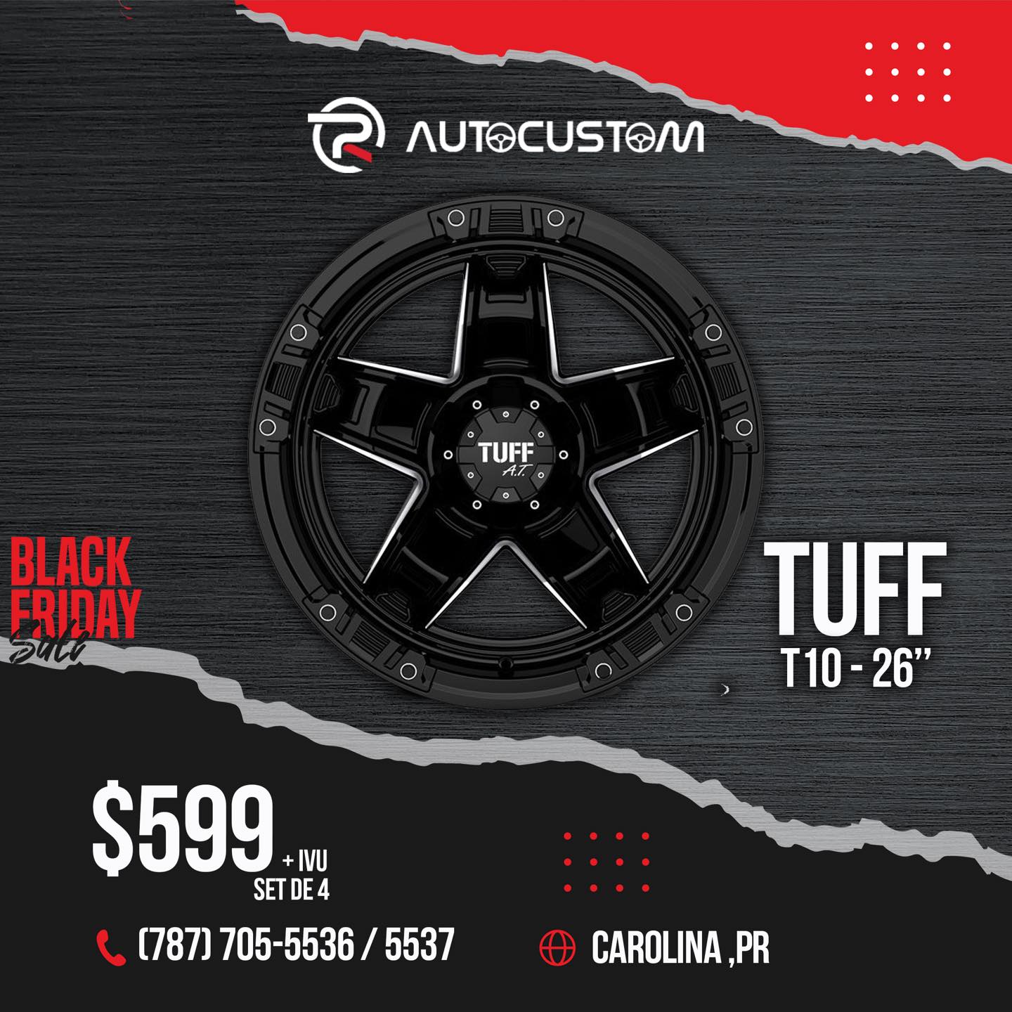 PR Auto Custom - | Ya comenzaron los especiales del black...