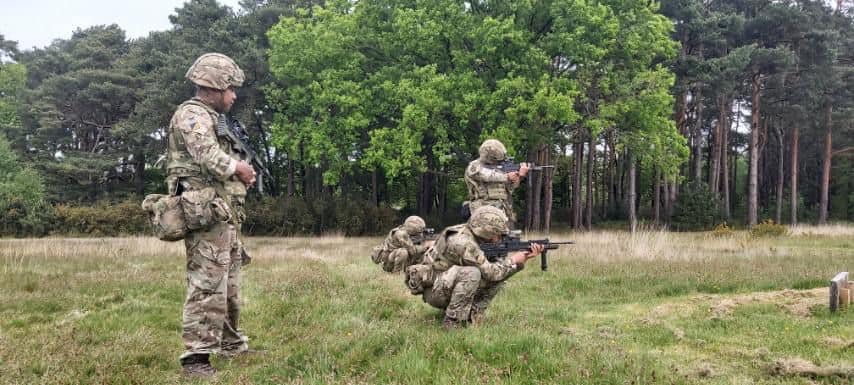 9 Regiment RLC - The 9 Regiment Shooting Team were greeted... | Facebook