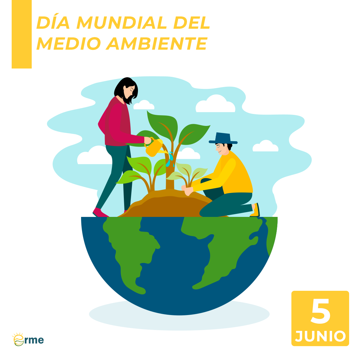 ERME - El 5 de junio se celebra el Día Mundial del Medio...