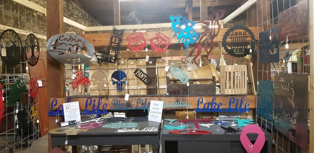 Here are some pictures of signs... - Hanley Custom Signs