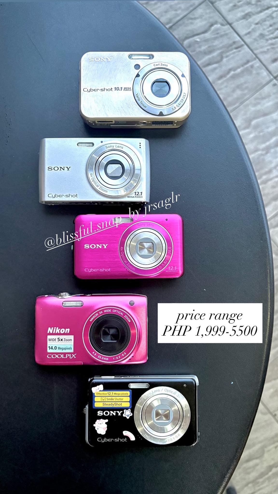 ✨ mini digicam collection ✨ message me for sample shots