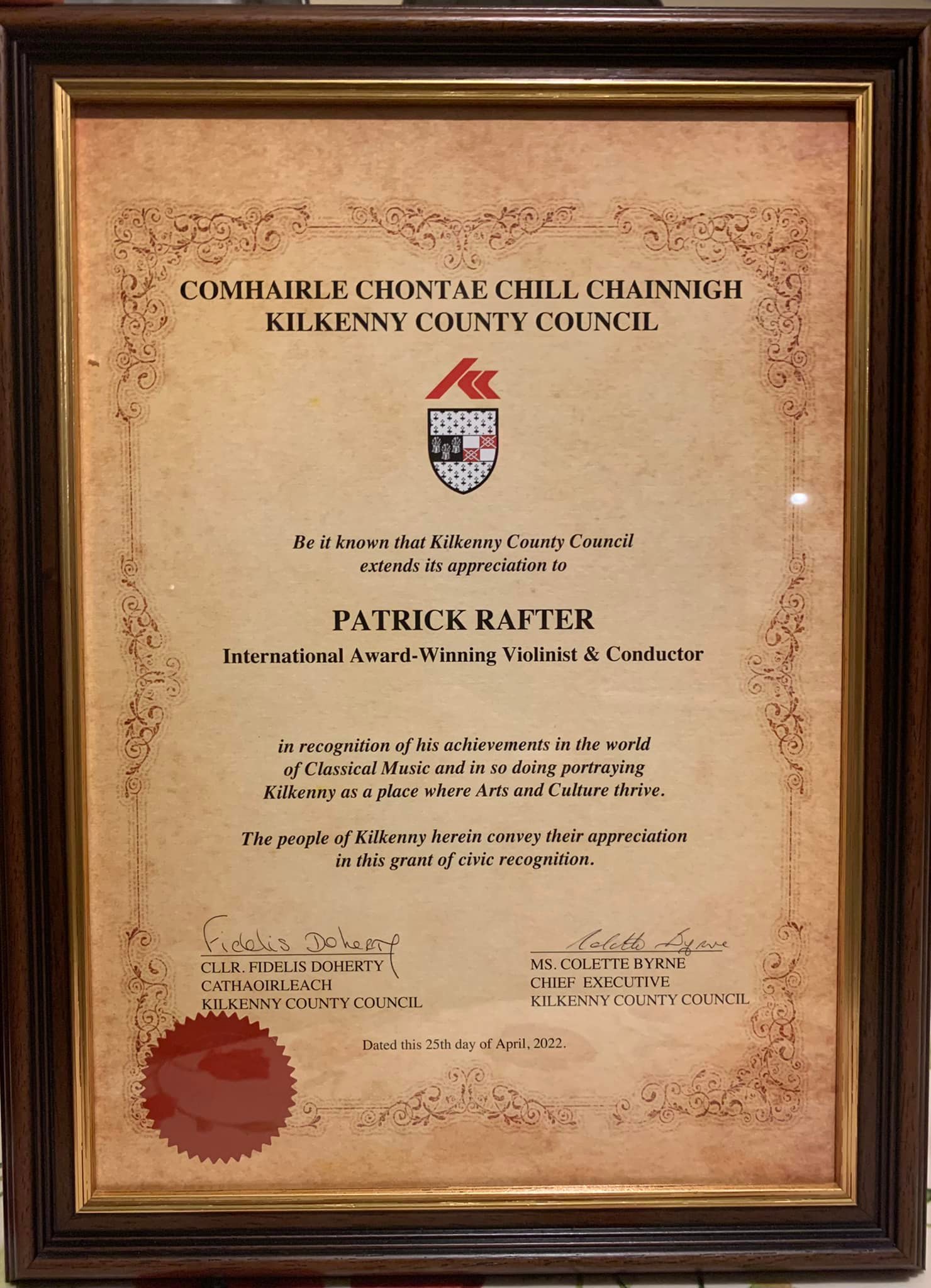 I’m honoured and thrilled to... - Patrick Rafter - Violinist | Facebook