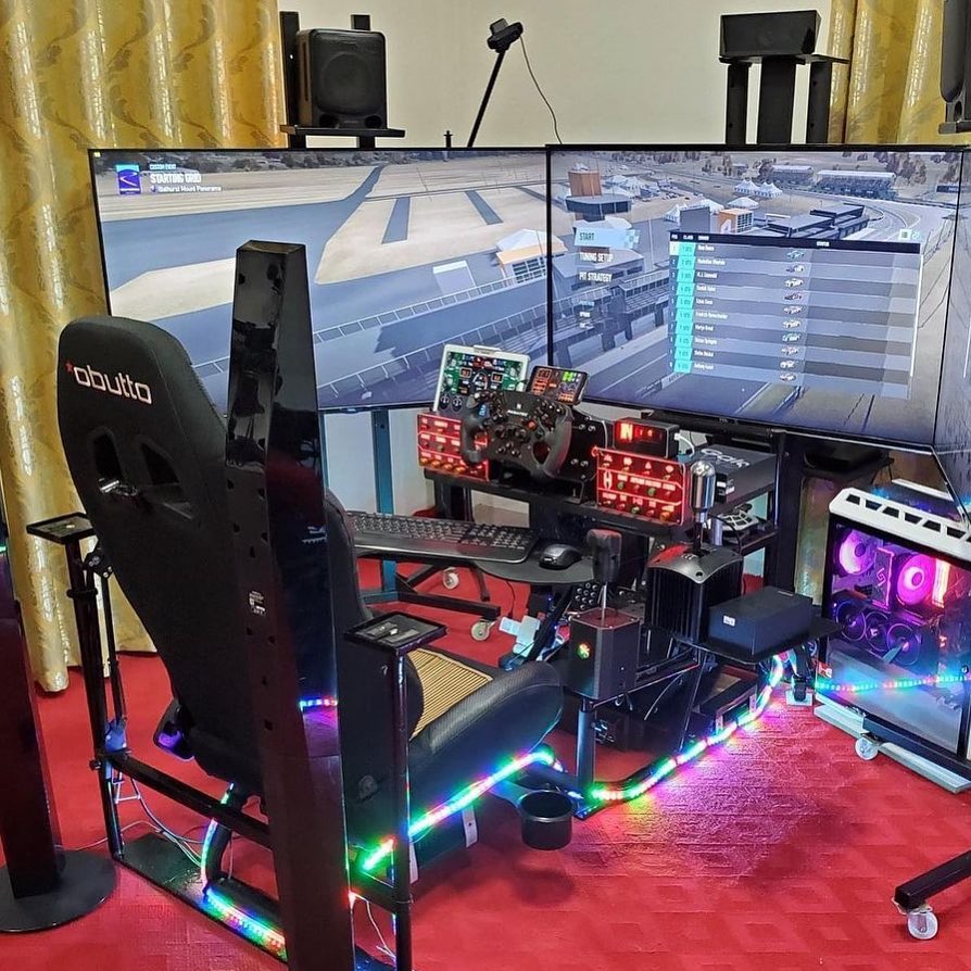 SIM RACING SETUP by @vnmsimulation... - 지티기어 - 게이밍기어의 모든것