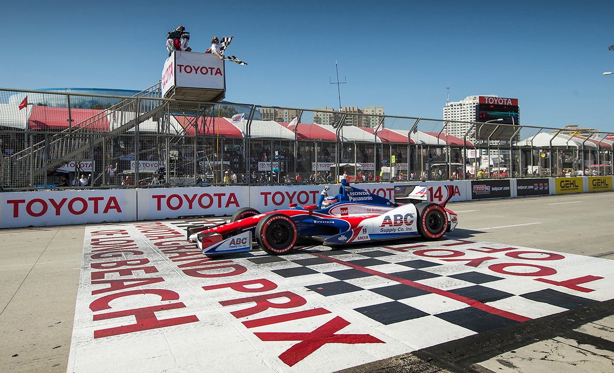 A historic day in CA 🌴 Relive Takuma Sato's first INDYCAR win
