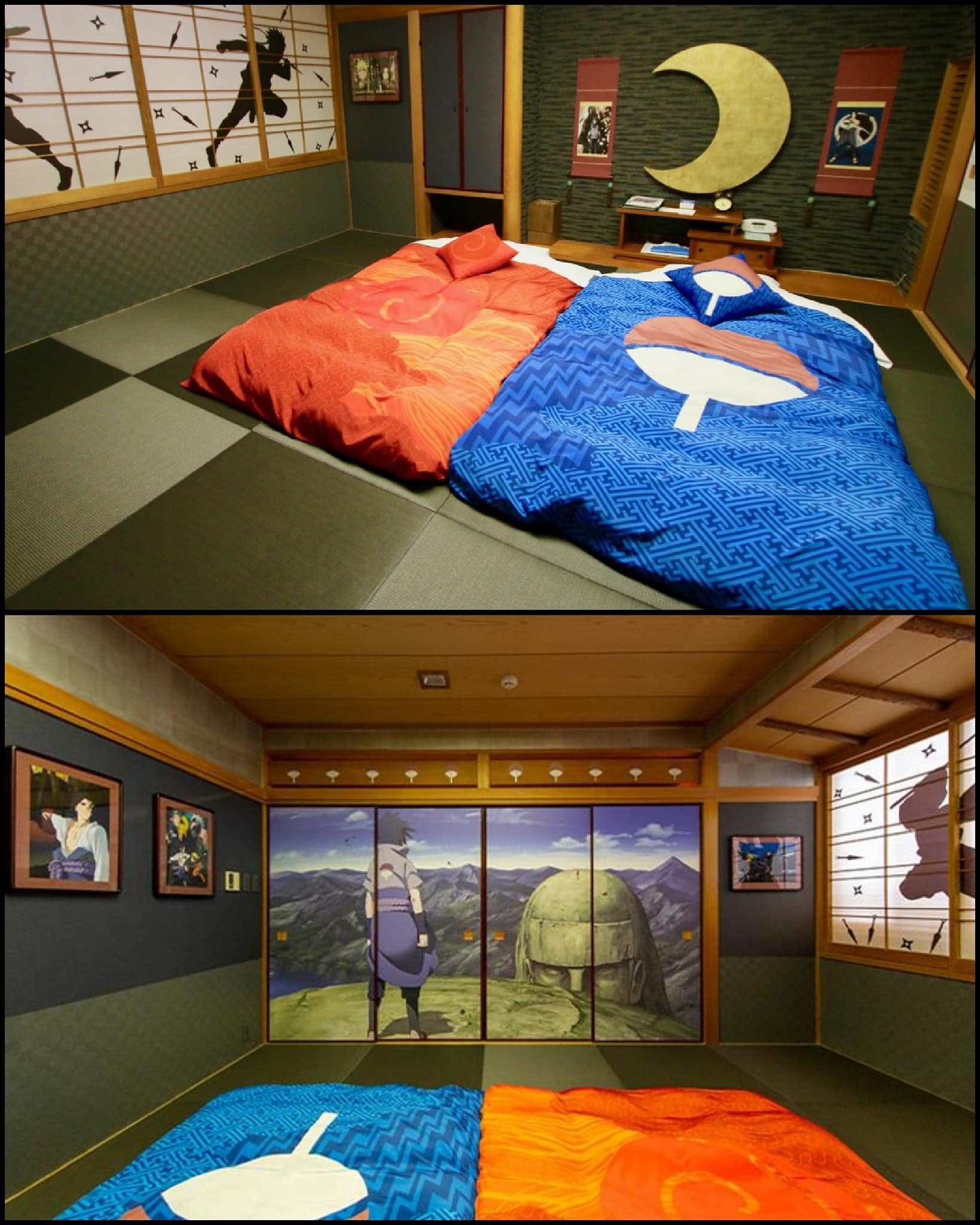 NARUTO room Introducing the special Japanese-style room at