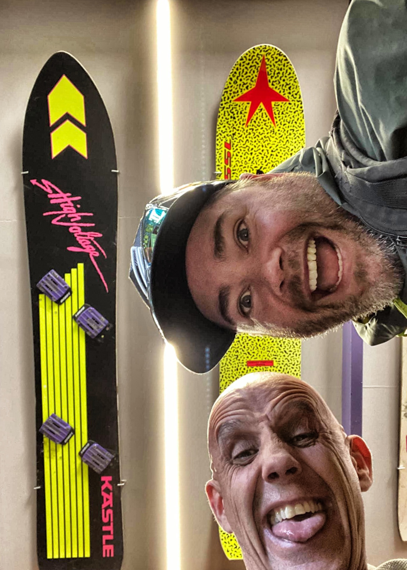 Ollie Martin credits a miniature snowboard toy for helping him