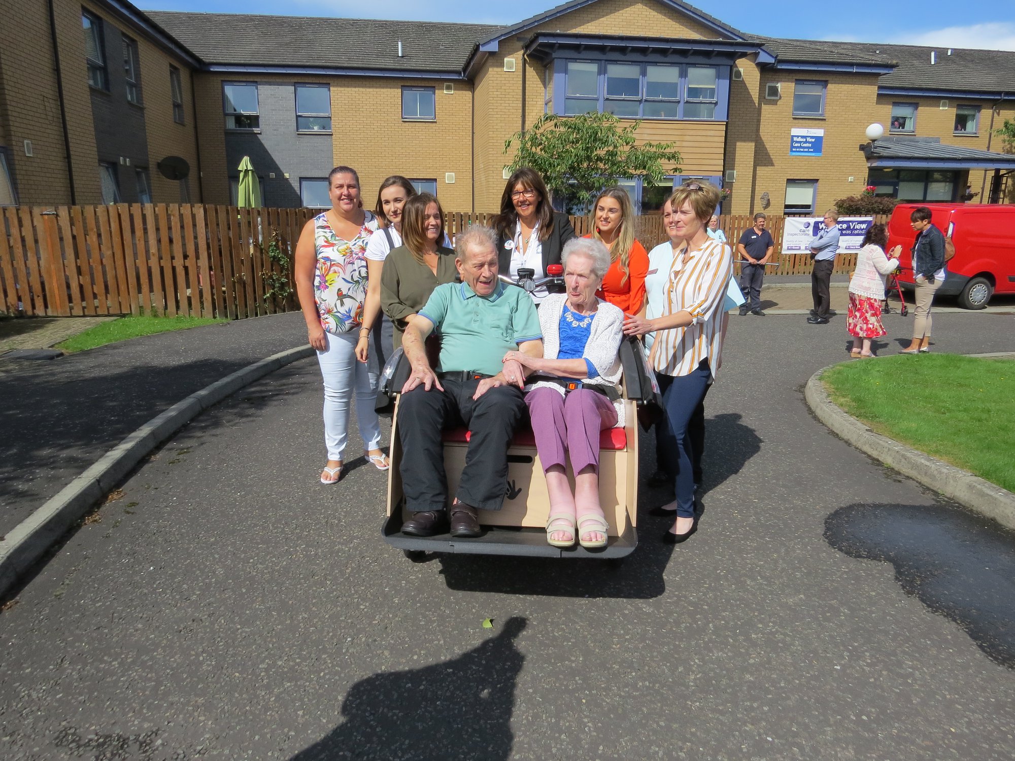 Cycling Without Age Scotland Wallace View Care Home Home Facebook