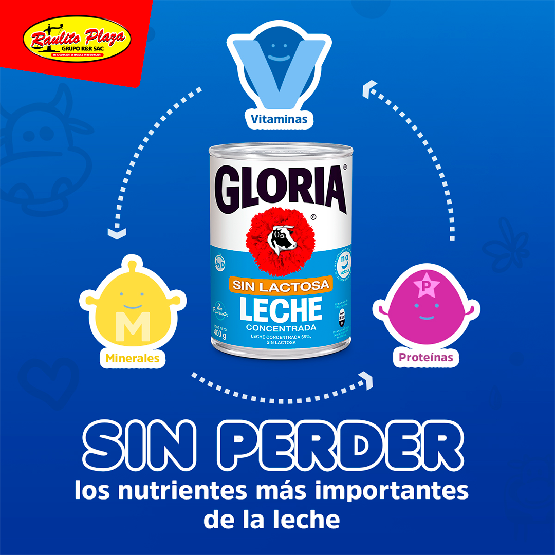 Raulito - Raulito Plaza🛒 Leche Gloria sin lactosa sin... | Facebook