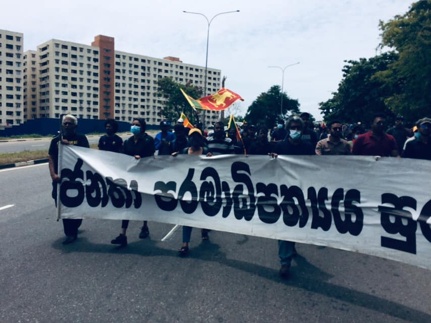 NAFSO Sri Lanka - Sri Lankan People created history on 9th... | Facebook