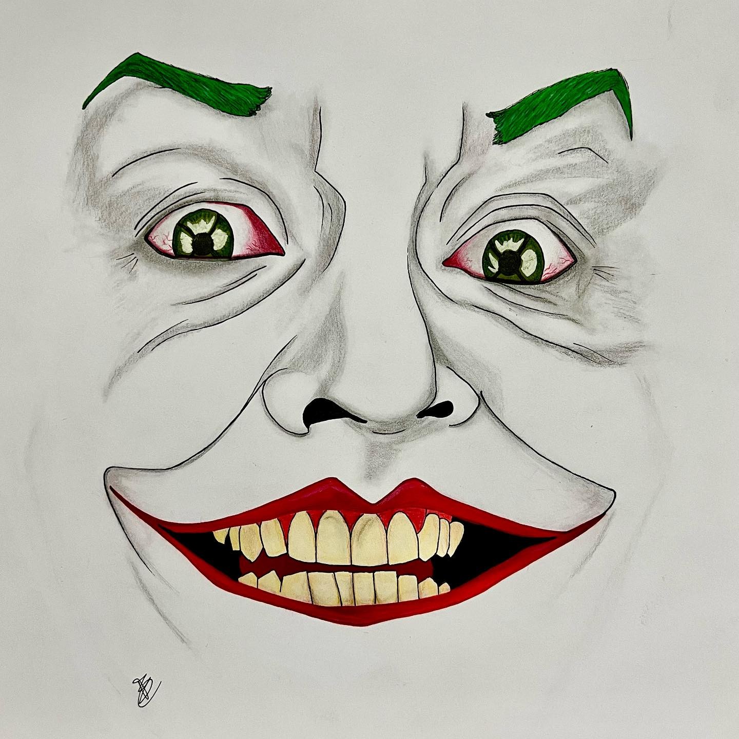 Pimp My Draw - 🃏 Joker - Jack Nicholson 🃏 1989 #myart... | Facebook