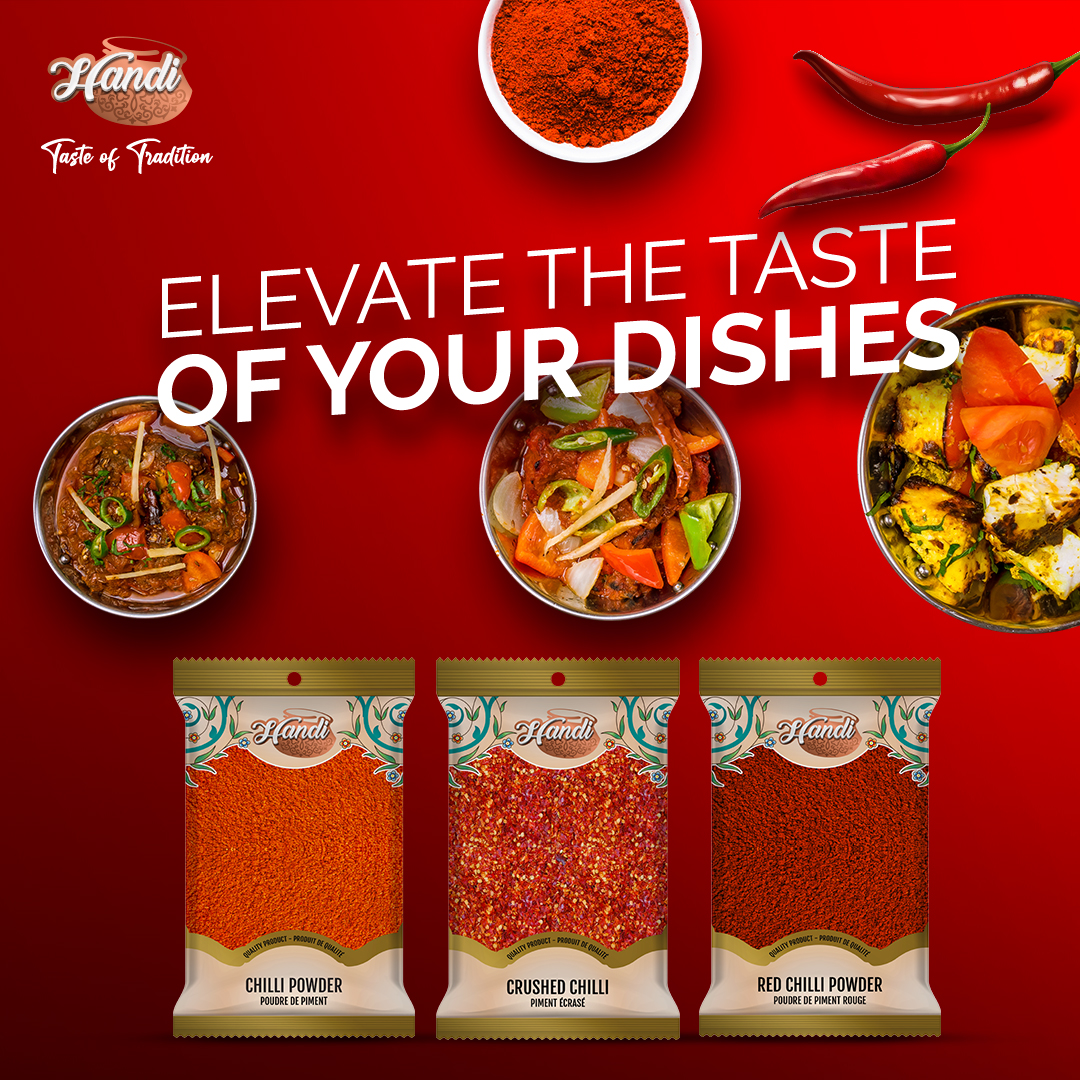 Handi Red Chilli range gives that... - Handi Food Products | Facebook