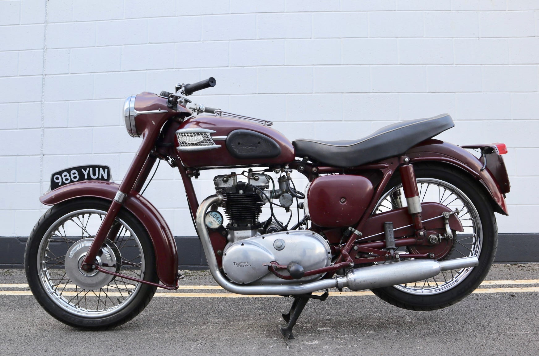 1958 年式Triumph 5T Speed Twin 500cc 1958 Triumph 5T Speed Twin 500cc Pre - Unit. £5,295 Looks to be in