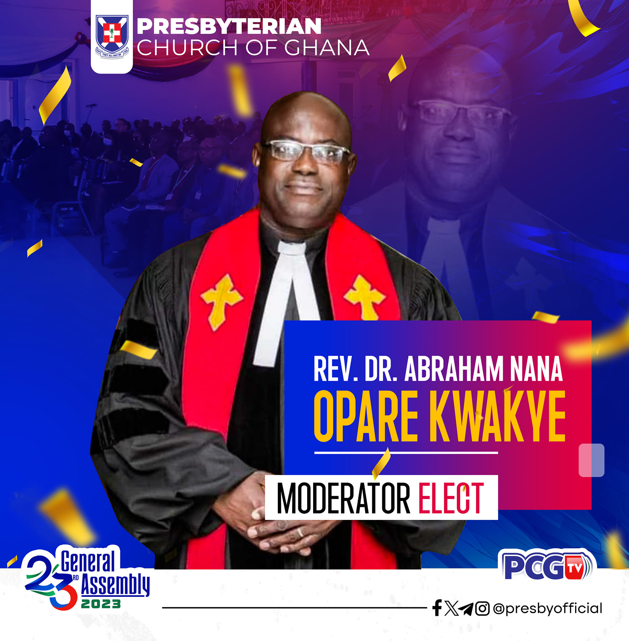 🎊🎊🎉CONGRATULATIONS, REV.... - Presbyterian Church of Ghana