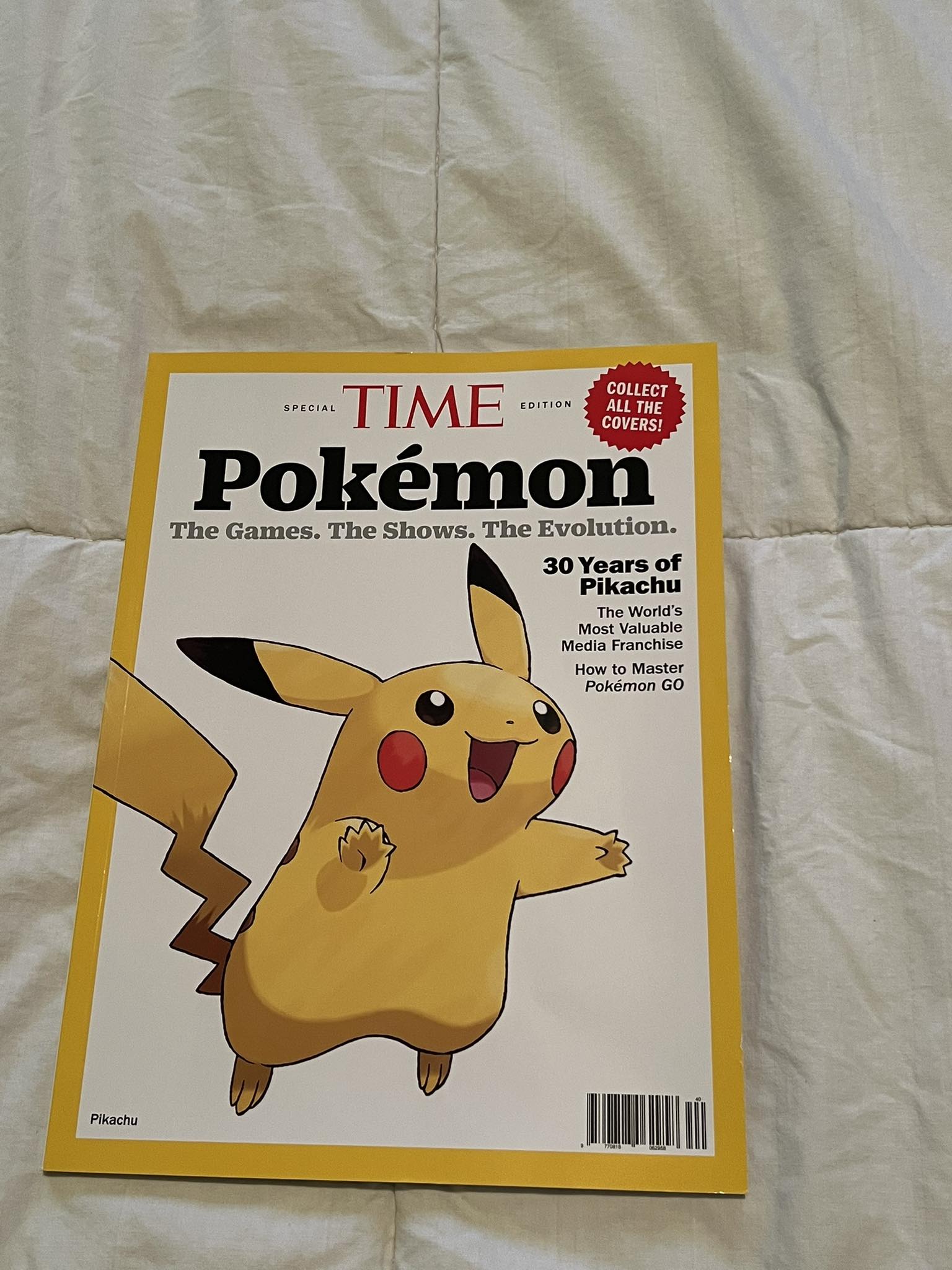 TIME Magazine 2000年カレンダー付　タイム誌　ポケモン　カード Pokemon Time Magazine Cover Collection