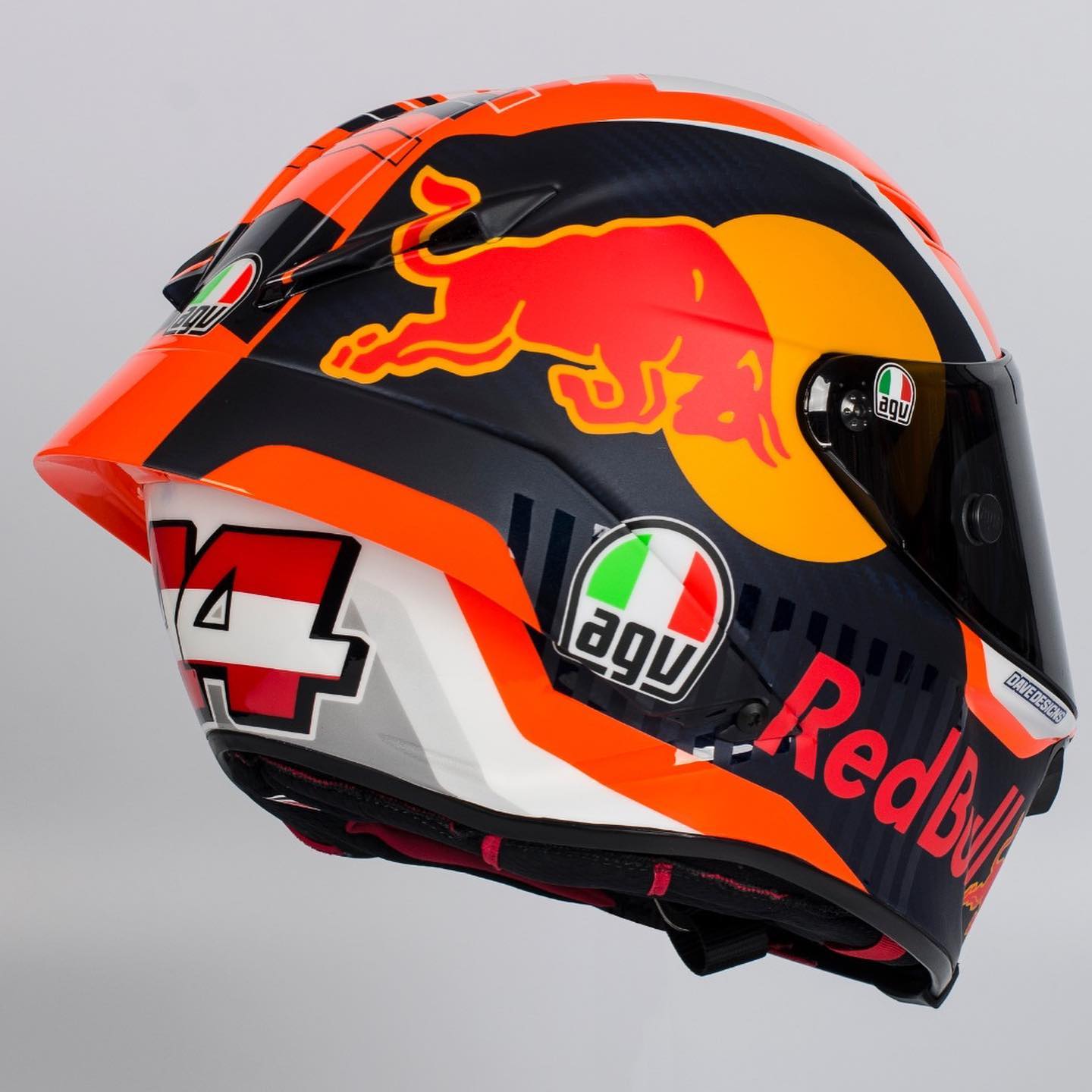 WELCOME @polespargaro ! Special helmet for KTM-REDBULL Home Gp