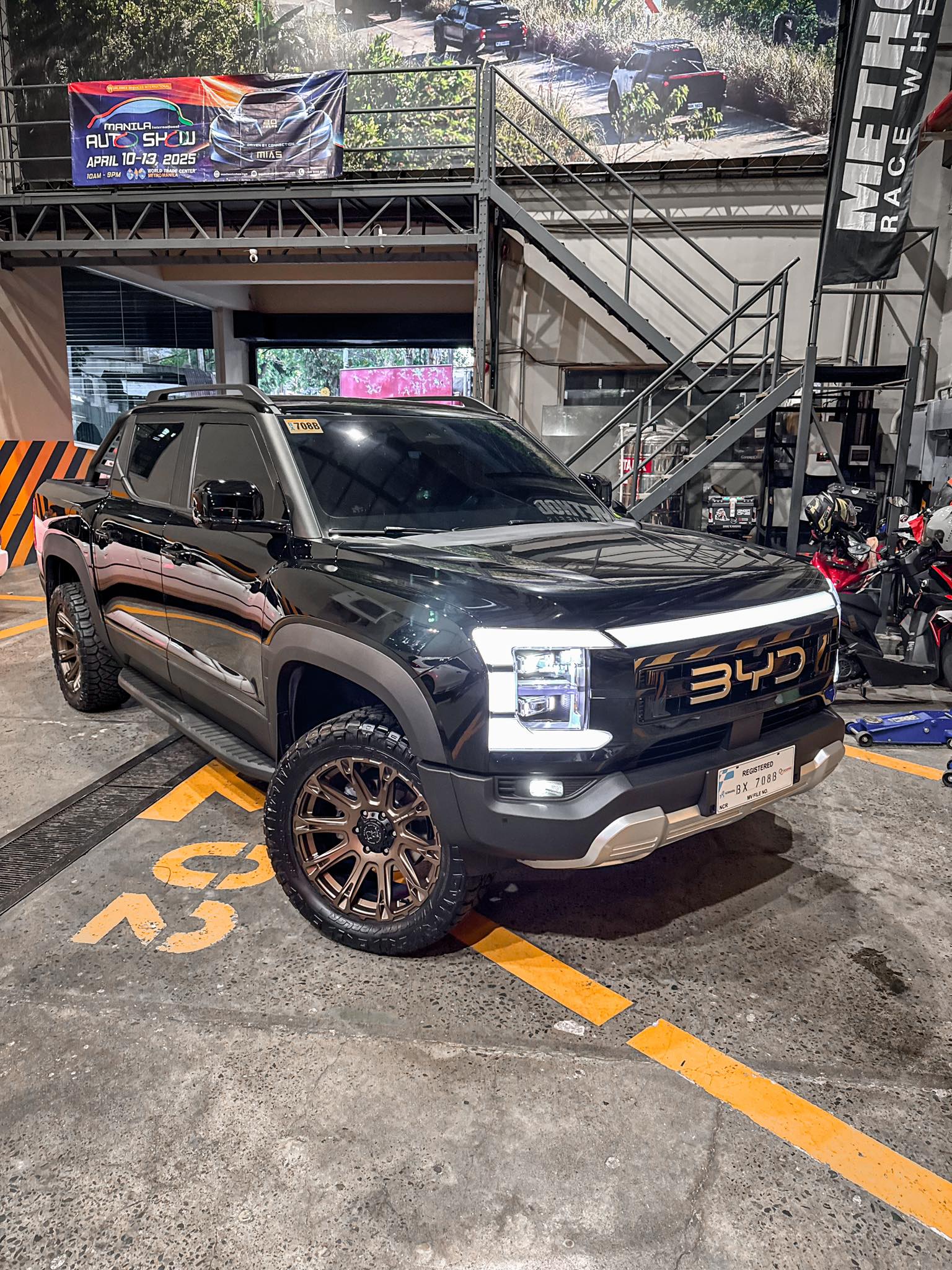 Luis Gabriel - 1st BYD Shark 6 on 20” Black Rhino Diamondback and Nitto ...