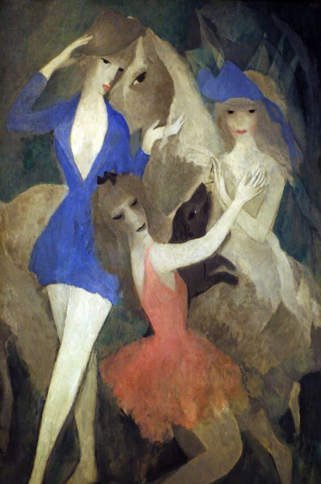 Spanish Dancers, 1920 - 1921 by Marie Laurencin ( French, 1883
