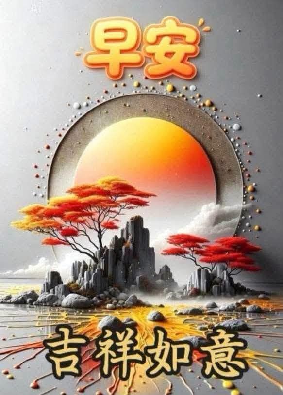 早安吉祥如意祥如如意意
