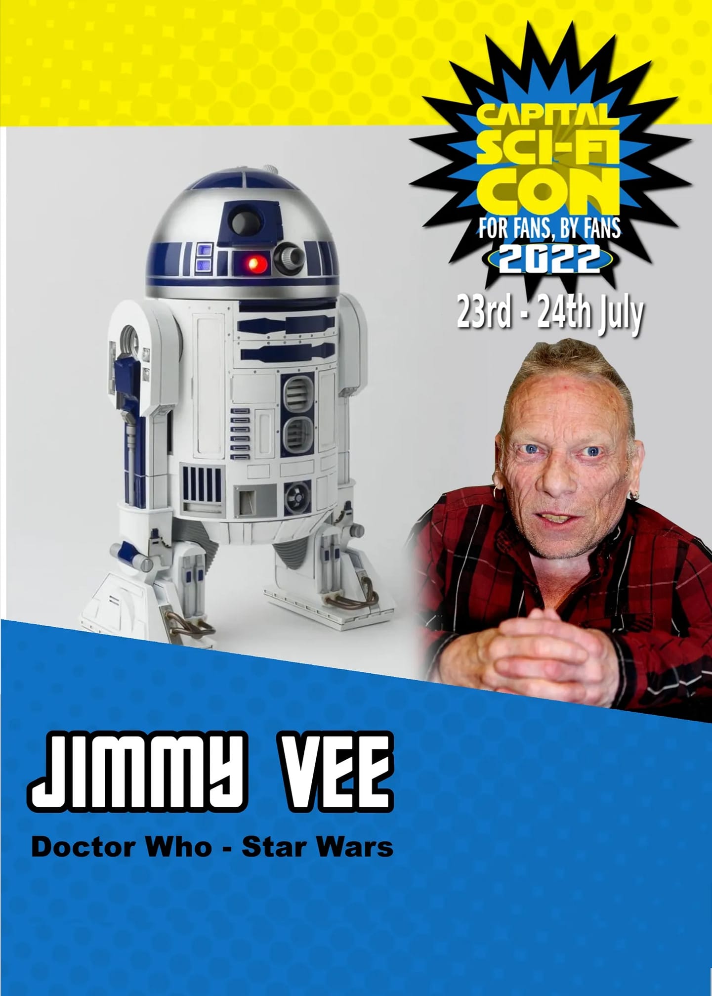 Jimmy Vee, born on this date in 1959, is a Scottish actor who