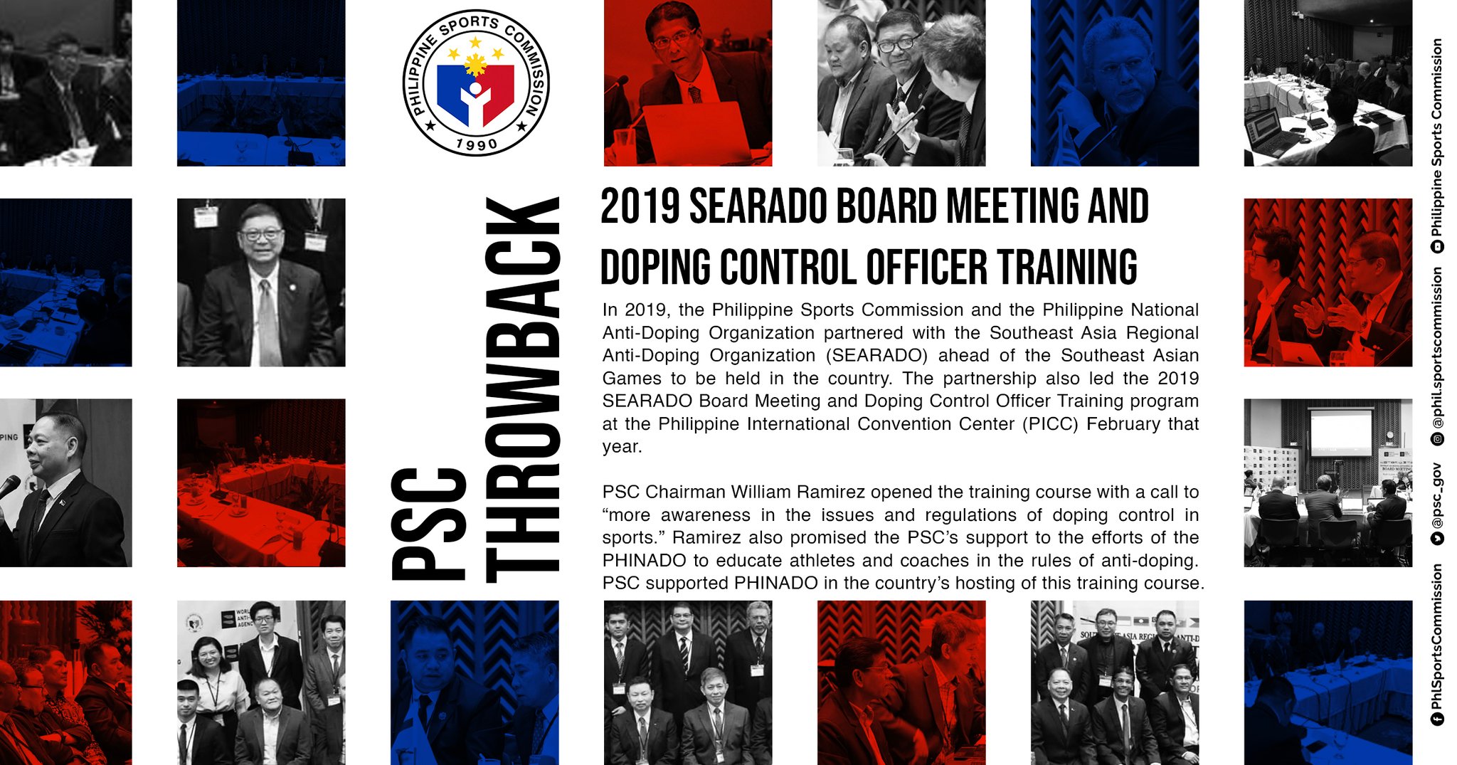#PSCThrowback: In 2019, the... - Philippine Sports Commission