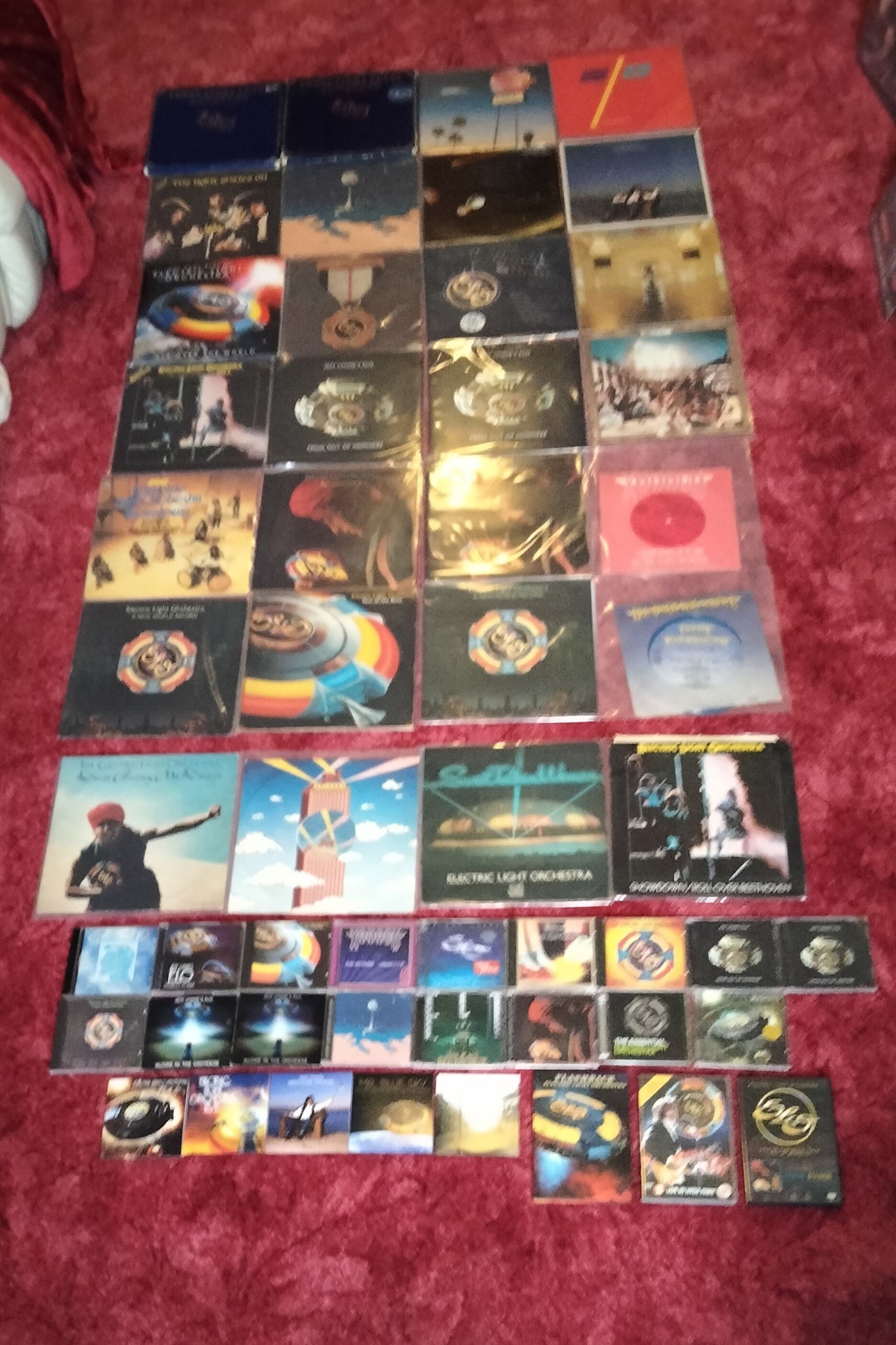 ELO box sets and limited CD sets from Jeff Lynne
