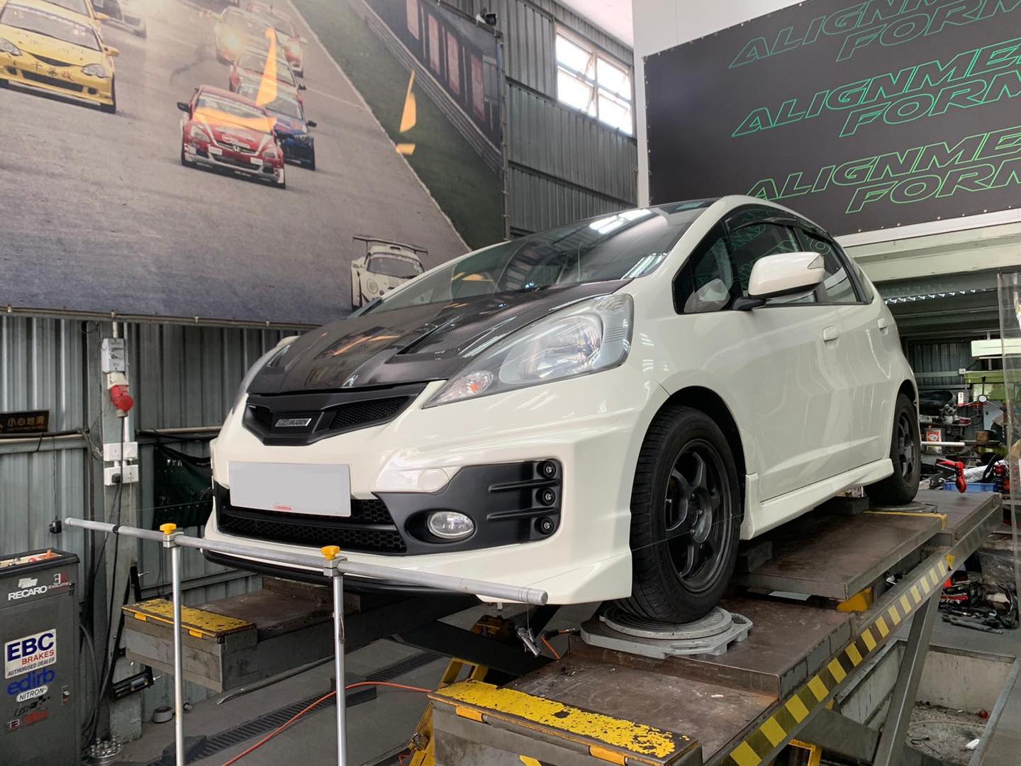 HONDA FIT GE8 - 安裝Koo 避震 - 四輪定位 Koo... - Alignment Formula | Facebook