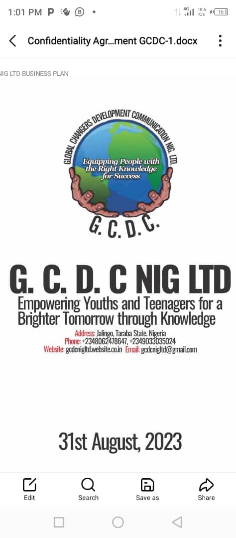 GCDC Nig Ltd